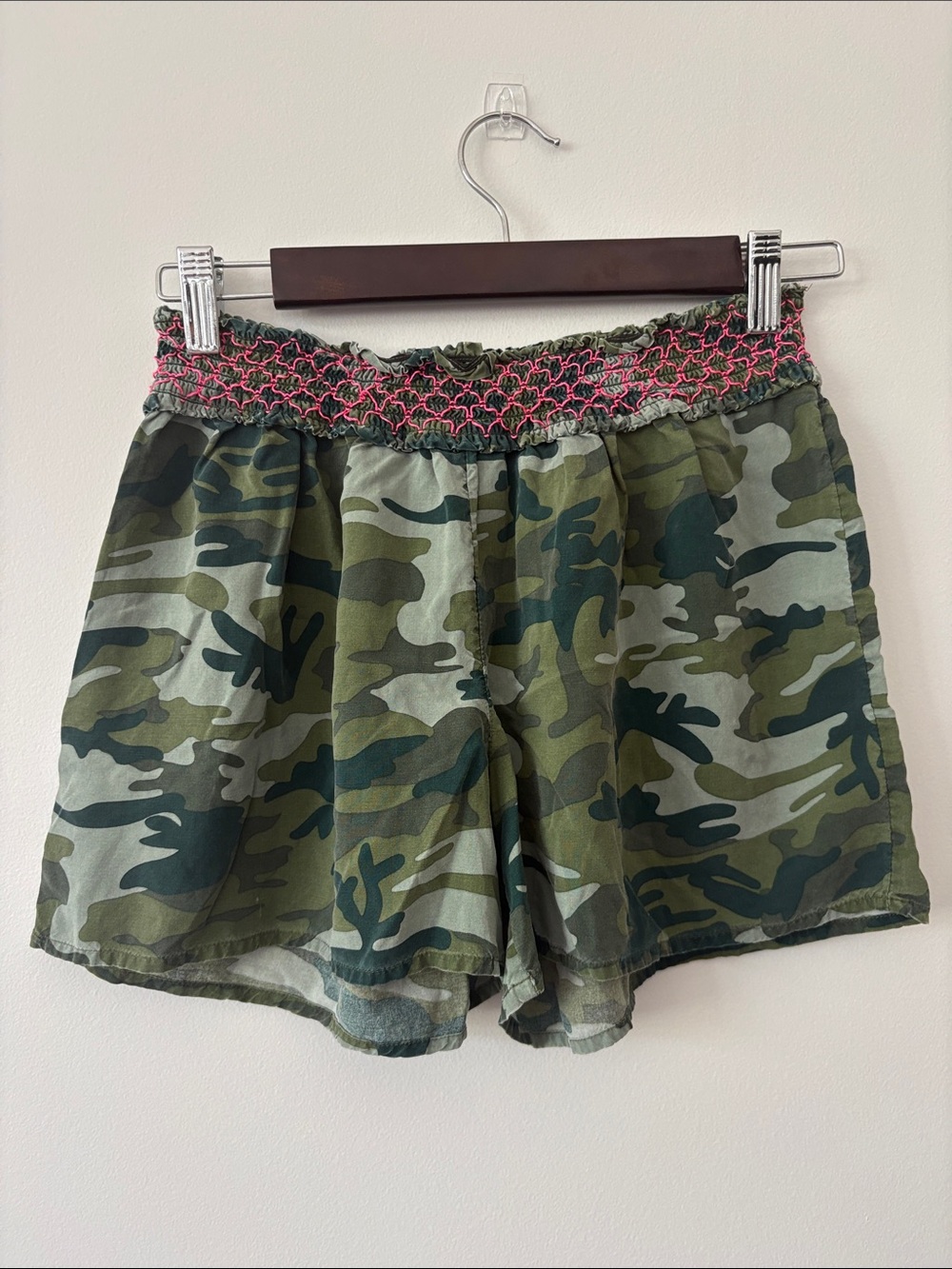 Justice Camo Shorts Girl Size 14-16